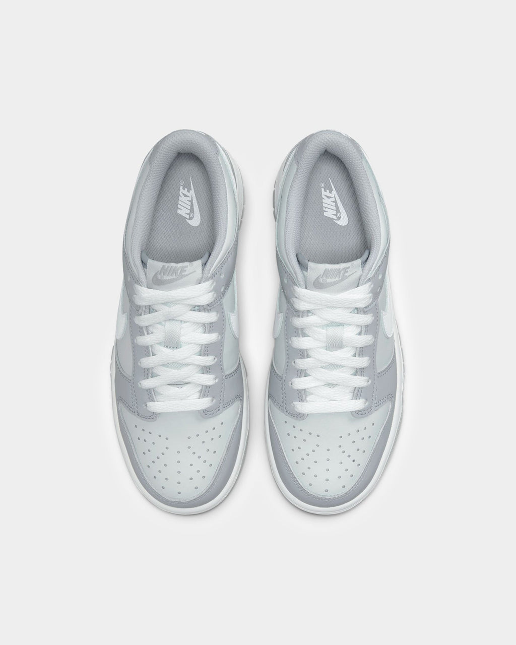 Nike Kids' Dunk Low Pure "Two-Toned Grey" Platinum/Wolf Grey