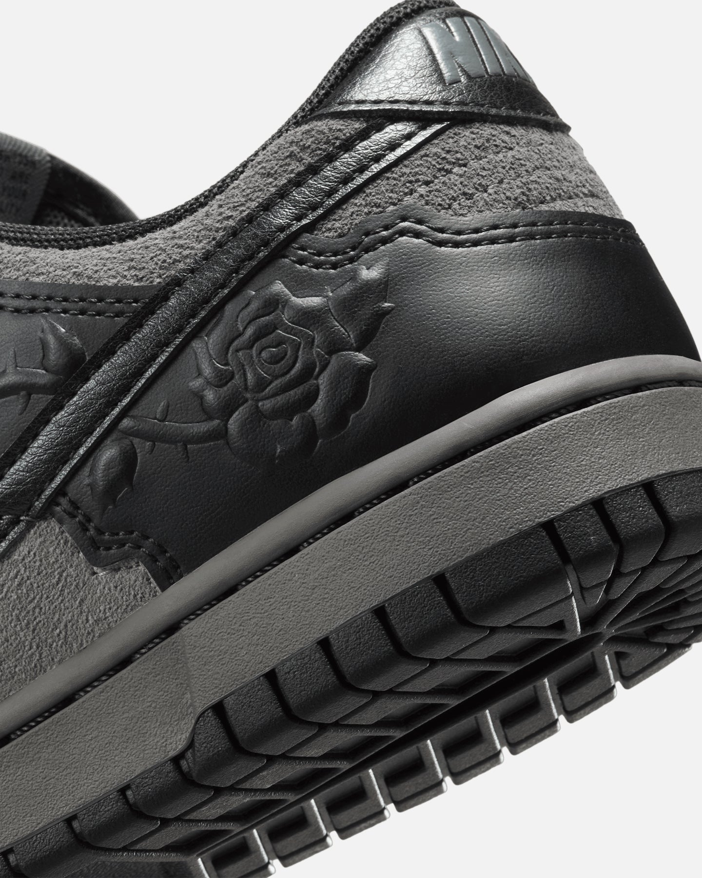 Nike Women's Dunk Low "Black Roses" Iron Grey