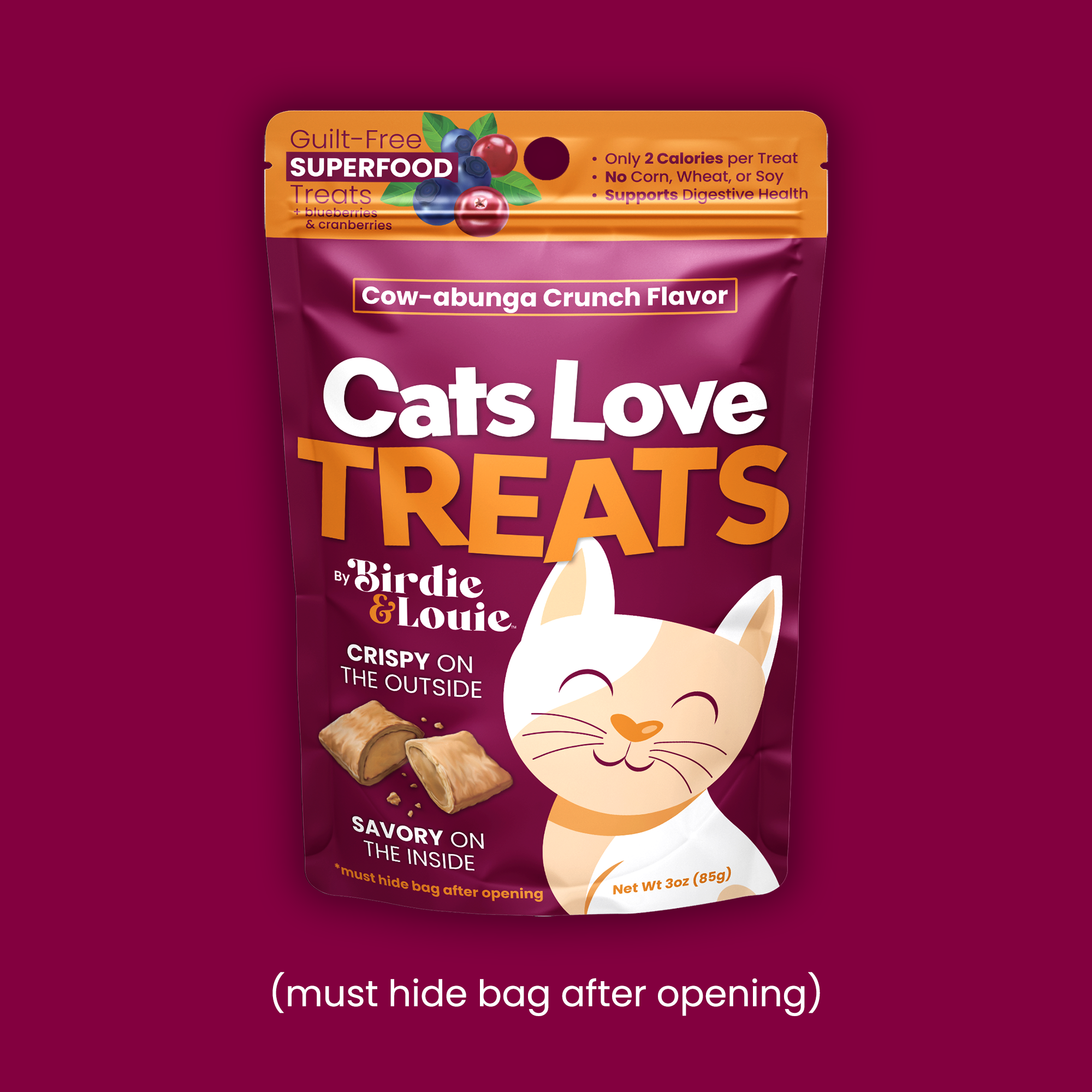 Cow-abunga Crunch Pillow Treats