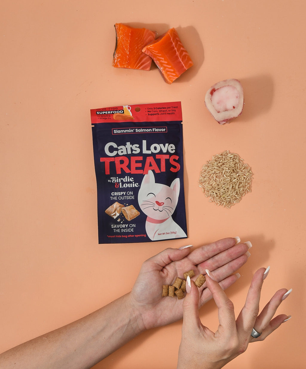 Slammin' Salmon Pillow Treats